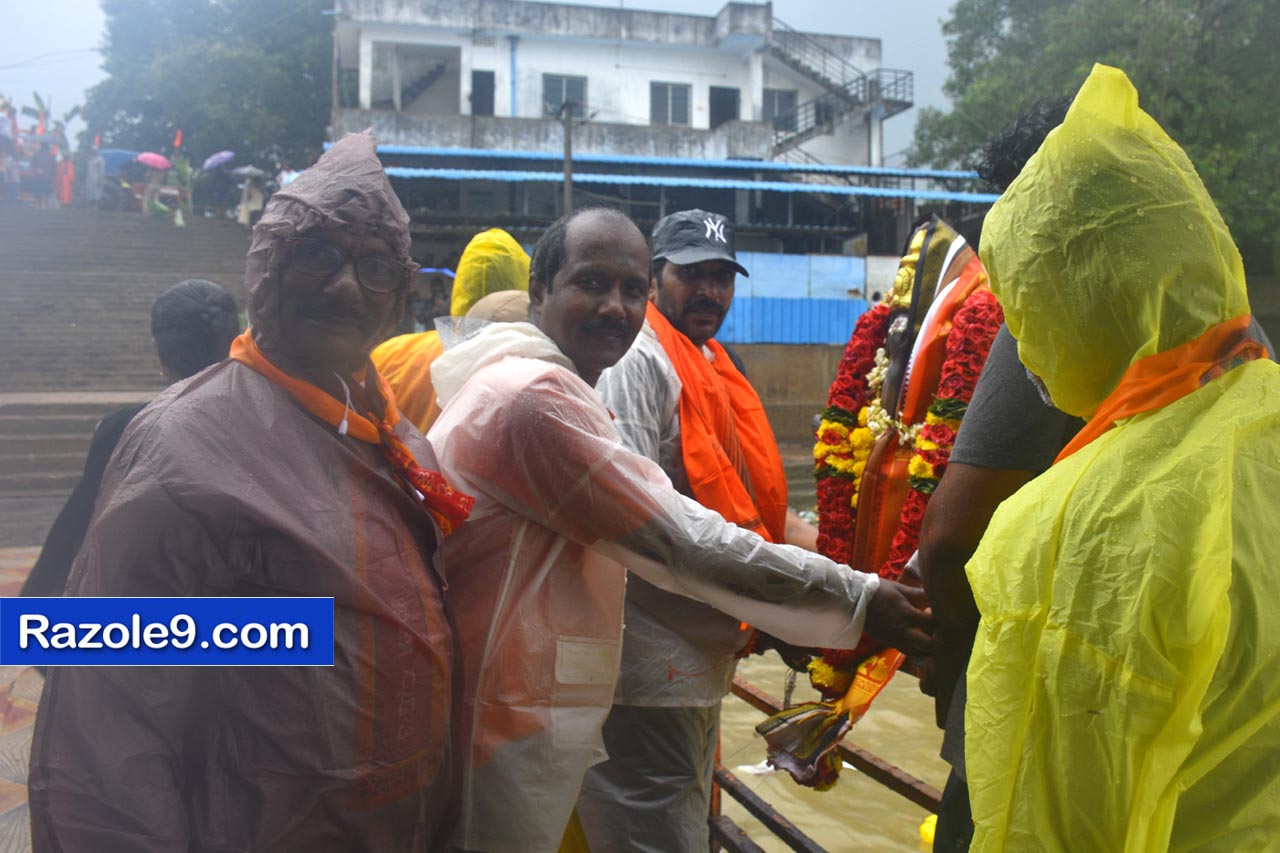 Razole Taluka Ganesh Nimajjanam